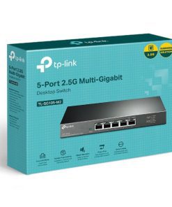 ⁦מתג מתכת TP-Link SG105-M2 5port 2.5Gbps⁩ – תמונה ⁦4⁩