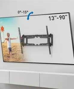 Barkan E410+ Monitor Wall Mount 13"~90" 60Kg Tilt