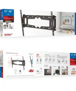 ⁦Barkan E410+ Monitor Wall Mount 13"~90" 60Kg Tilt⁩ – תמונה ⁦7⁩