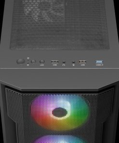 ⁦GAMDIAS ATHENA M6 LITE RGB Mid Tower⁩ – תמונה ⁦11⁩