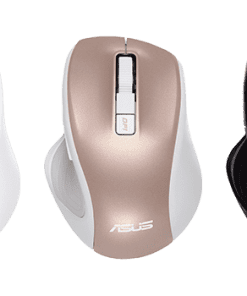Alternative view of ASUS MW202 Silent & Ergonomic Wireless Mouse 2.4GHz Blue