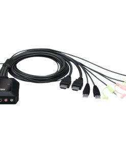 ATEN CS22H KVM 4K HDMI 2 Port USB + Remote Port selector
