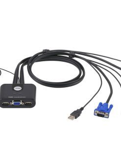 ATEN CS22U KVM VGA 2 Port USB + Remote Port selector