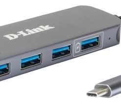 D-LINK DUB-2340 USB-C Hub USB-C PD 3.0, 4xUSB 3.0 (1Port Fast Charge)