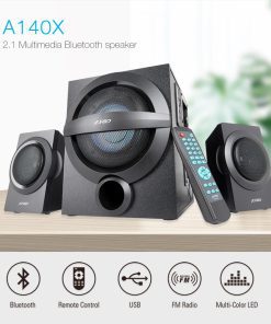 F&D A140X 2.1 Black Bluetooth,USB,Memory Card,RC