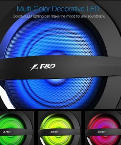 ⁦F&D A140X 2.1 Black Bluetooth,USB,Memory Card,RC⁩ – תמונה ⁦5⁩