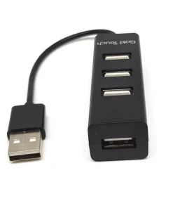 GOLD TOUCH USB 2.0 Hub 4 Port
