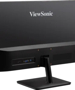 ⁦ViewSonic VA2432-MH 23.8 IPS 100Hz HDMI VGA VESA SPK Black⁩ – תמונה ⁦6⁩
