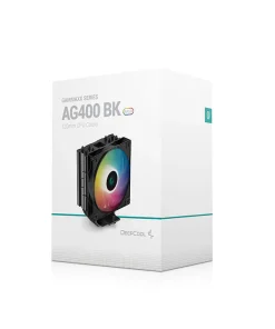 DeepCool AG400 1*120 CPU Cooler BK ARGB 150mm 220W TDP