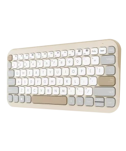 ⁦ASUS Marshmallow KW100 Silent Wireless BT Keyboard Out Milk⁩ – תמונה ⁦5⁩