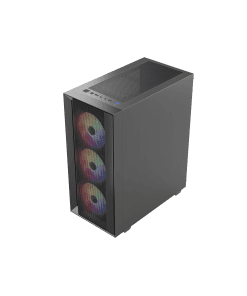 ⁦HERO ONE Black ARGB 1xUSB3 2xUSB2 Mid-Tower Gaming Case⁩ – תמונה ⁦4⁩