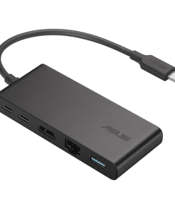 ⁦ASUS DC201 Dual 4K USB-C To USB-Cx2, USB 3.0, HDMI, DP, LAN⁩ – תמונה ⁦3⁩