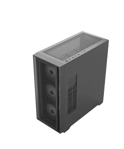 ⁦HERO X Black ARGB Mid-Tower Gaming Case⁩ – תמונה ⁦4⁩