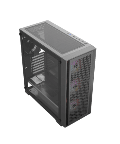 ⁦HERO X Black ARGB Mid-Tower Gaming Case⁩ – תמונה ⁦5⁩