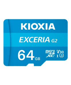 Exceria Kioxia MicroSD G2 64GB Memory Card + Adapter