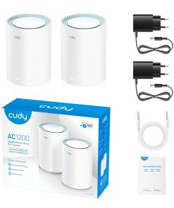 ⁦Access Point Cudy AX3000 Mesh WiFi 2.5G Port (2-pack)⁩ – תמונה ⁦4⁩