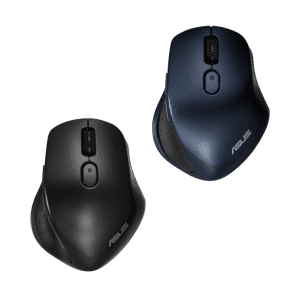 ASUS MW203 Silent & Ergonomic Wireless Mouse BT&2.4GHz Blue