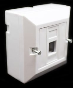 קופסא על הטיח Single port 25mm RJ45