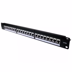 Patch Panel - 24P RJ45 Cat6A 1U