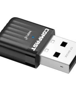 Alternative view of COMFAST CF-941AX AX600 WiFi6 2.4/5GHz USB Nano Adapter