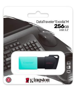 ⁦Kingston DataTraveler 256G USB3.2 G1 Flash Drive⁩ – תמונה ⁦3⁩