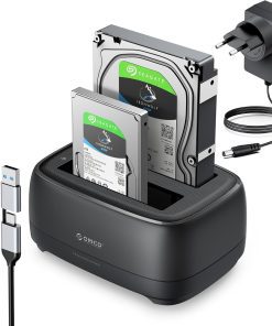 Orico DD28C3 2-Bay Drive Dock 2.5"/3.5" 1Y