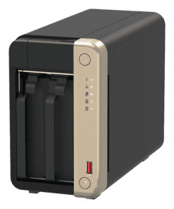 ⁦QNAP TS-264-8G 2-Bay NAS Intel Celeron QC, 2xNVMe 2.5GbE⁩ – תמונה ⁦5⁩