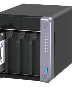 ⁦QNAP TS-432X-4G 4 Bay NAS AL523 10GB RAM SFP+ & 2.5G⁩ – תמונה ⁦4⁩