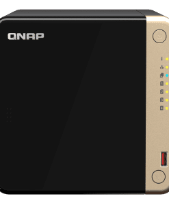 Alternative view of QNAP TS-464 4-Bay Intel N5095 2.9GHz 8G 2.5GbE PCIe 2xNVMe