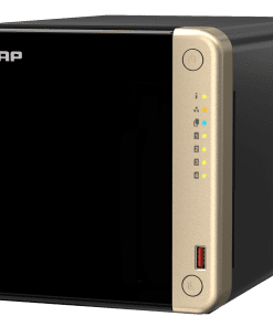 ⁦QNAP TS-464 4-Bay Intel N5095 2.9GHz 8G 2.5GbE PCIe 2xNVMe⁩ – תמונה ⁦7⁩