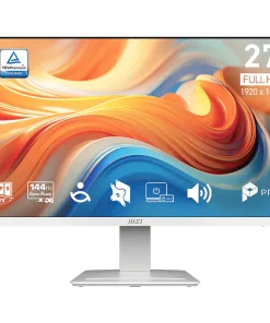 MSI PRO MP273W E14A 27" 144Hz HDMI DP VGA VESA SPK White 3Y