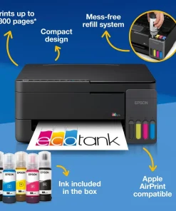 Epson EcoTank L3350 Multifunction Wi-Fi Ink Printer 1Y