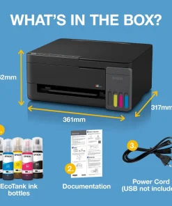 Epson EcoTank L3350 Multifunction Wi-Fi Ink Printer 1Y